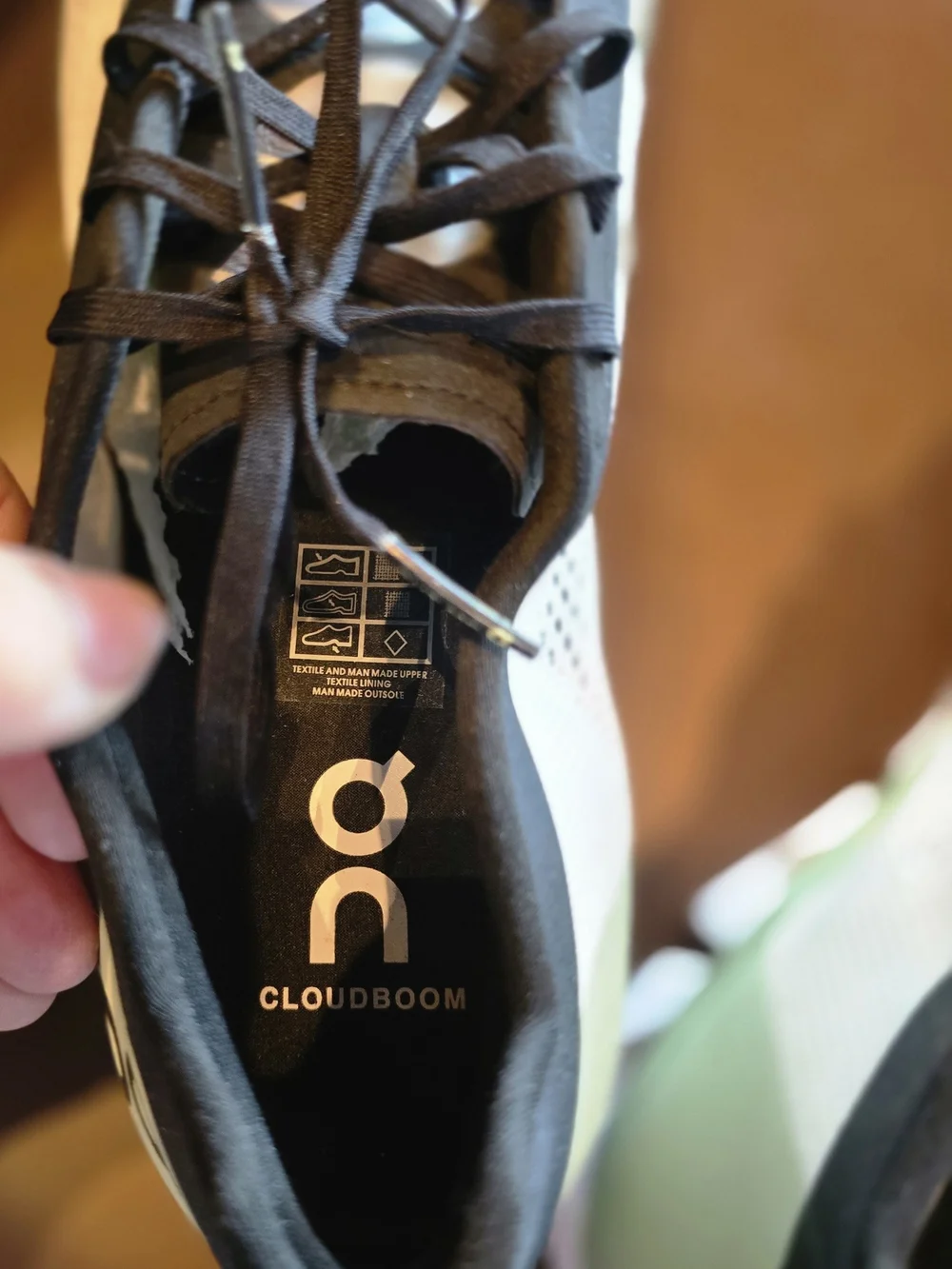 On Running Lightweight Men's Running Shoes in White and Black